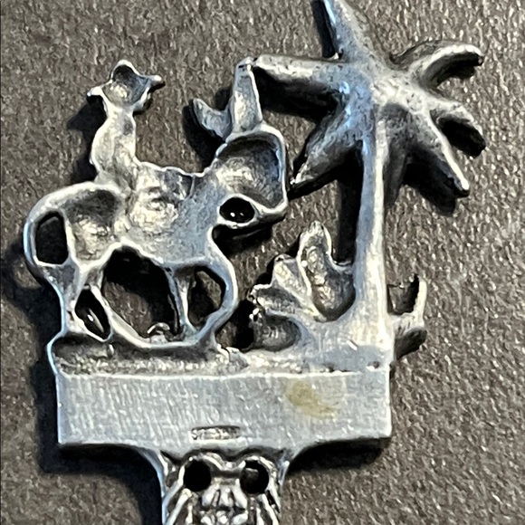 Sterling marked Barbados Souvenir Spoon 4” - Picture 3 of 6